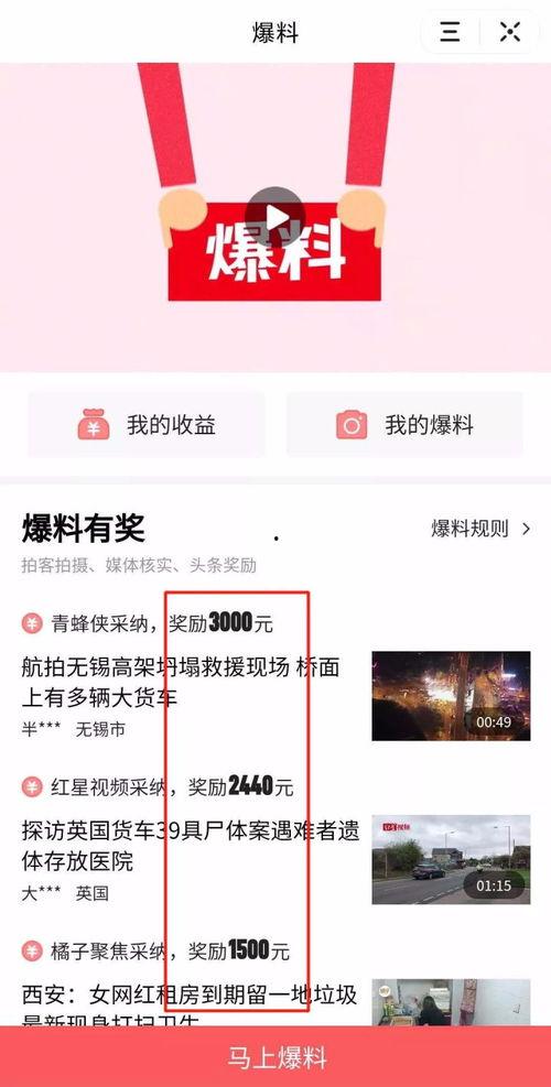 爆料视频能赚钱吗,通过爆料视频轻松赚钱的秘密  第2张